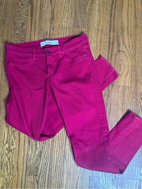 Abercrombie & Fitch women’s raspberry jeans